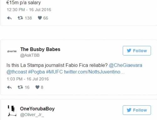 Anke Domenico di Cazzo u Fabio Fica jemmnu li Pogba sejjer ma’ United